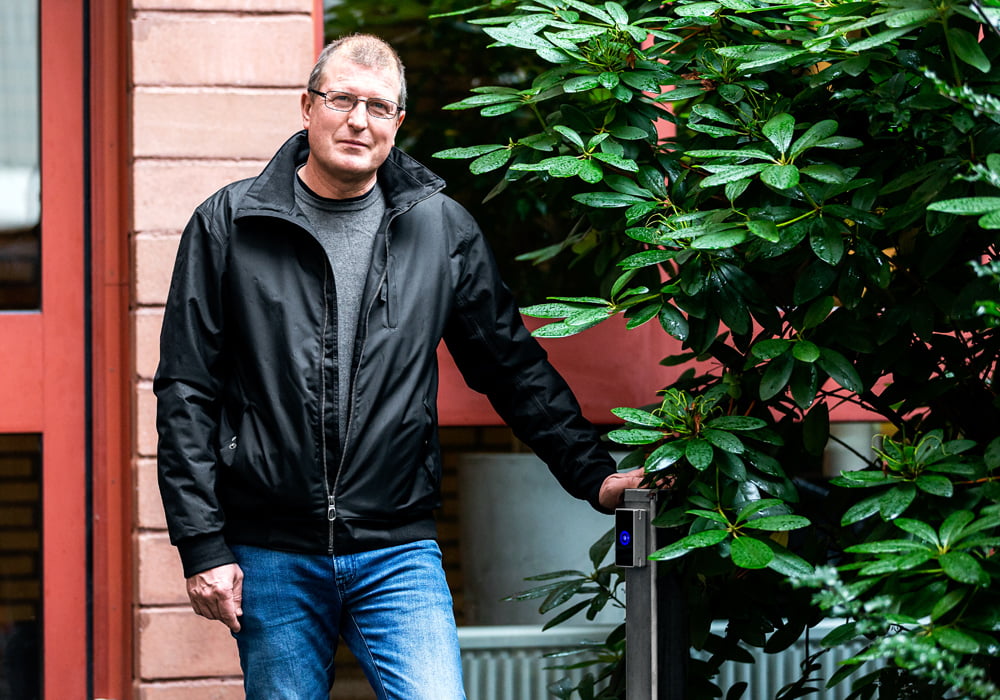 Mikael, ordförande i styrelsen på BRF Plantagegatan